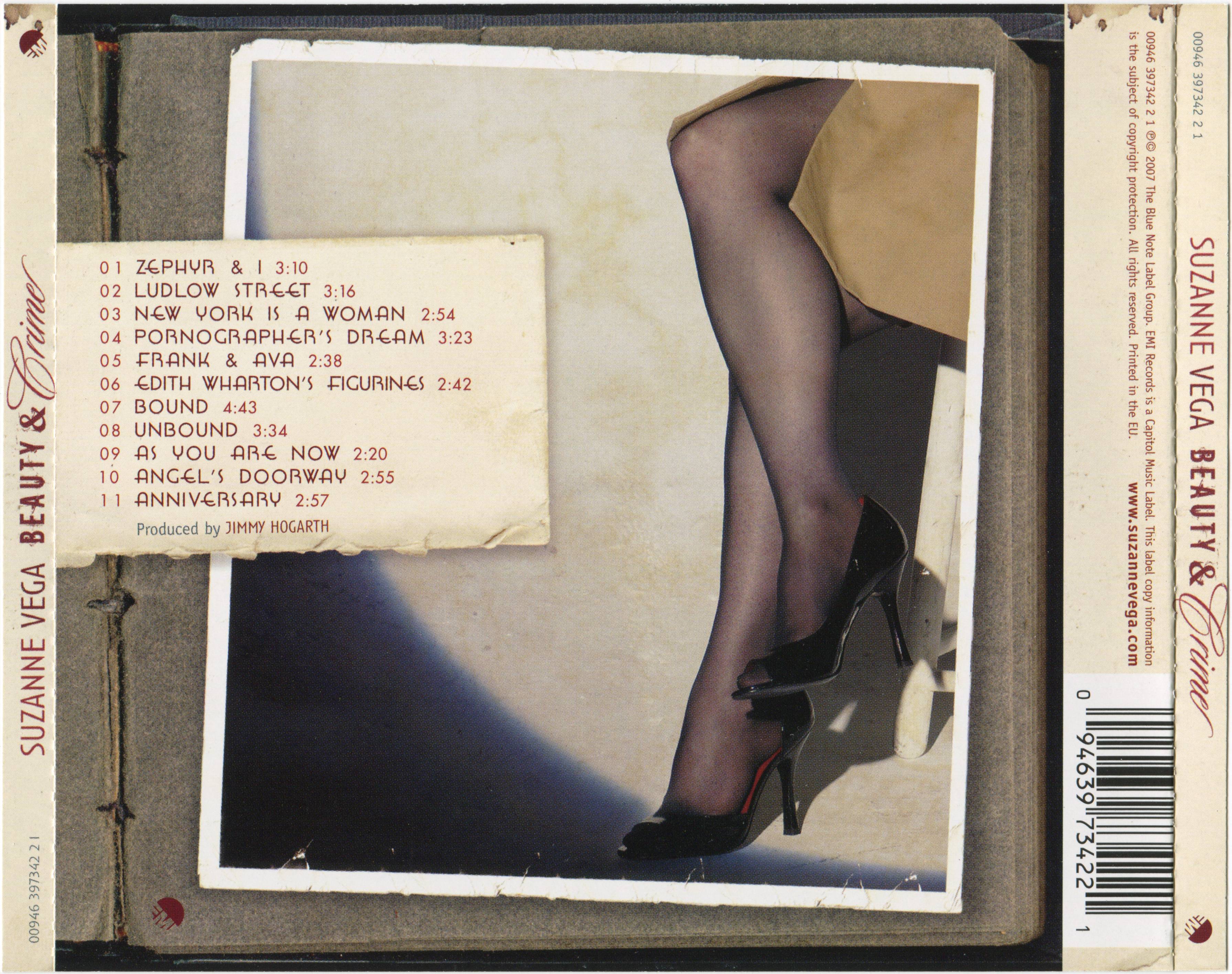 Suzanne Vega  Beauty & Crime : Back